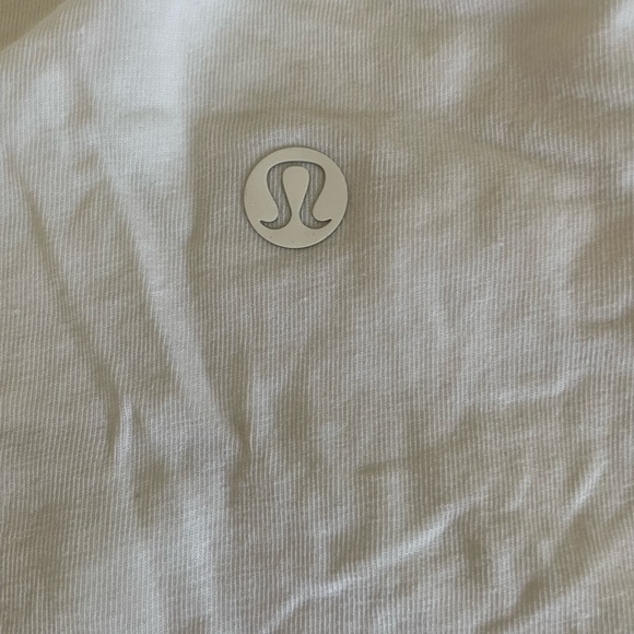 White lululemon cinched tank top|size 4|work about 10 times - Picture 4 of 4